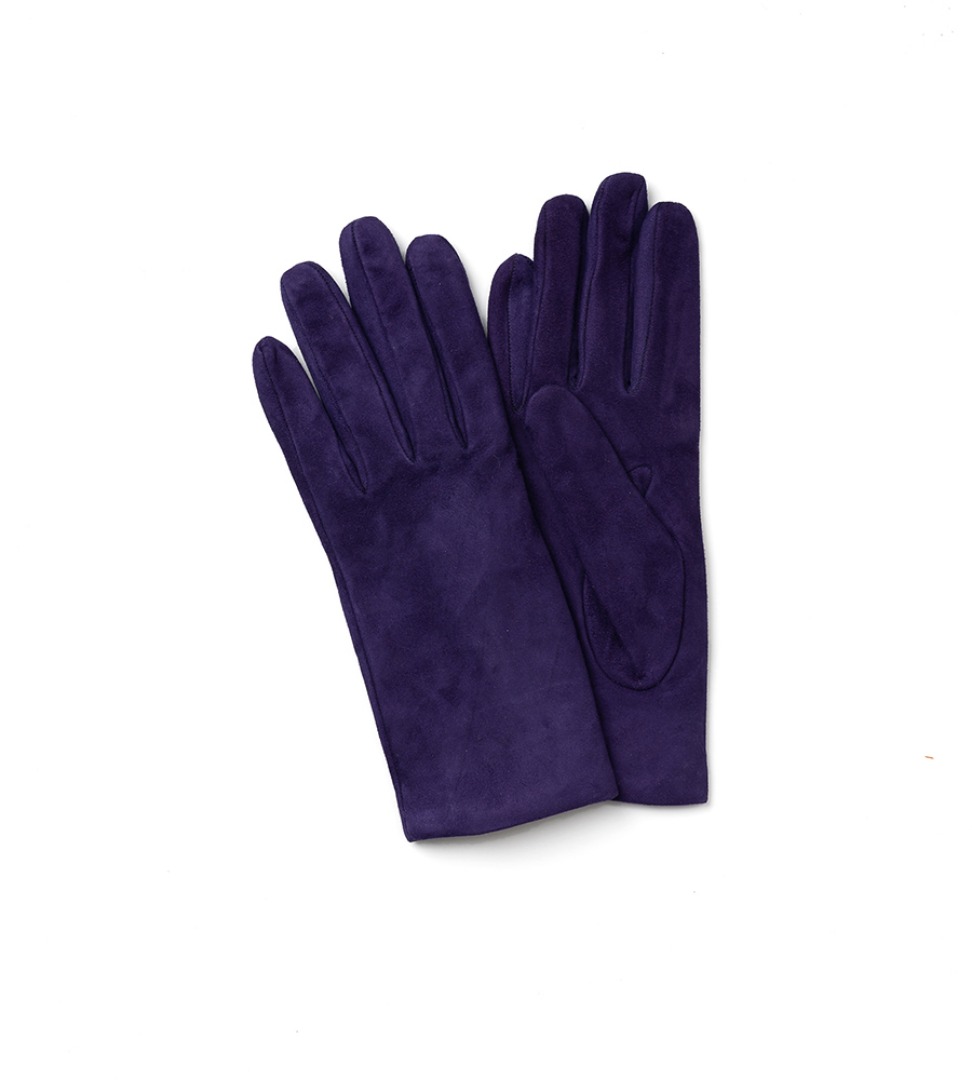 Omega glove - Nappa WoMan - Purple Suede