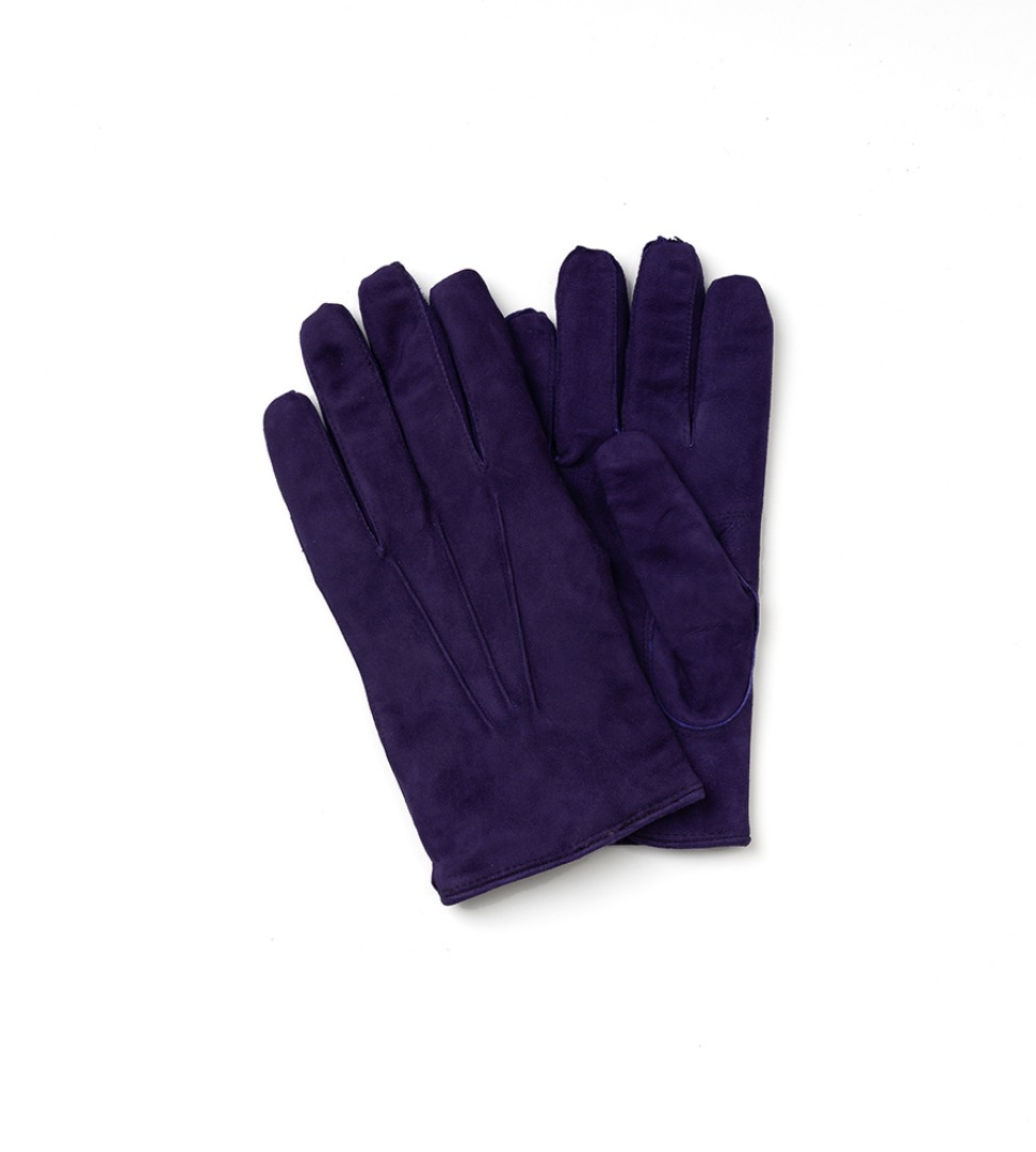Omega glove - Nappa Man - Purple Suede