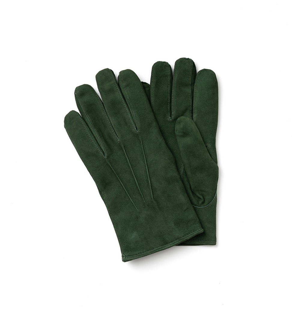 Omega glove - Nappa Man - Green Seude