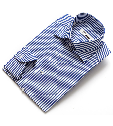 Cotton shirts - Narrow Stripe (Navy)