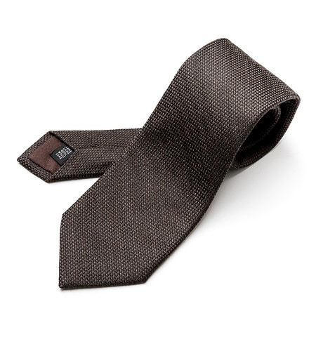 Grenadine tie (Brown)