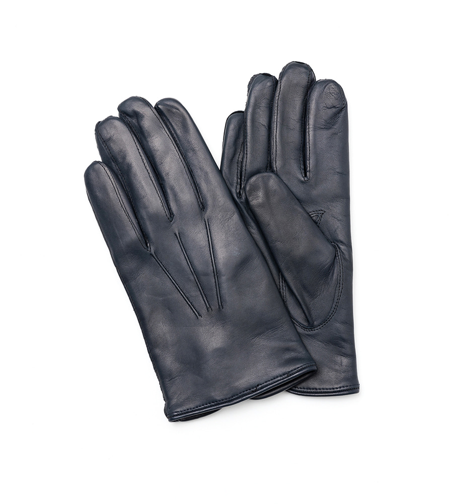 Omega glove - nappa dark navy