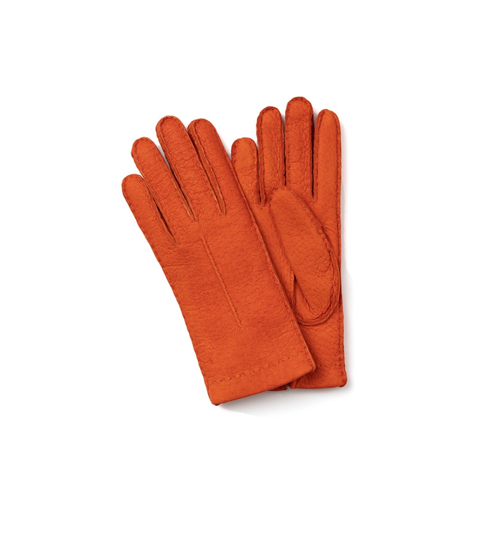 Omega glove - Peccary WoMan - Orange