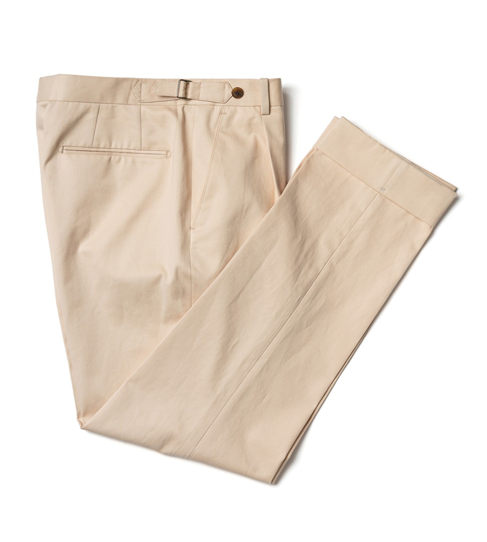 Harrisons cotton pants - beige